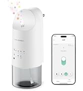 Airversa Smart Waterless Diffuser Plug in Wall for Essential Oils, 160mL, App Control Scent Diffu...
