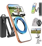 OMOTON Magnetic Golf Cart Phone Holder, [1/4" Screw+Tri-fold] Golf Gifts for Men Women Him 2026 G...