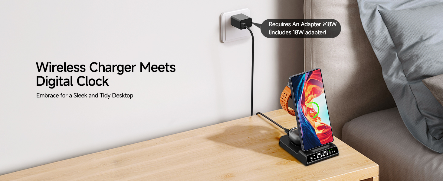 3 in 1 Charging station for samsung