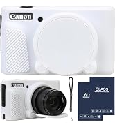 SZHSYJY Camera Case for Canon PowerShot SX740/ SX730 Digital Camera,SX740 HS Case, Soft Silicone ...