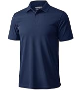 MAGCOMSEN Men's Polo Shirts Short Sleeve Collared Performance Dry Fit Breathable Golf Athletic Ca...