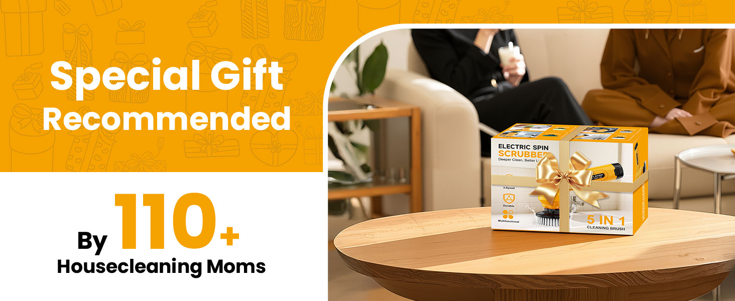 Best Holiday Gift Handheld Power Scrubber