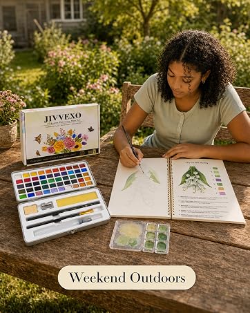 water color book adult