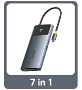 Baseus Docking Station for MacBook, 10Gbps USB C Docking Station Dual Monitor, USB C Hub for MacB...