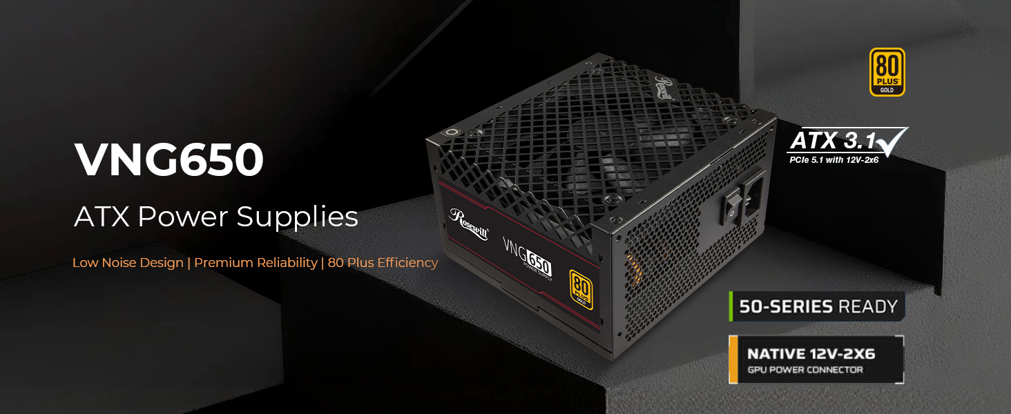 650W PSU Gold