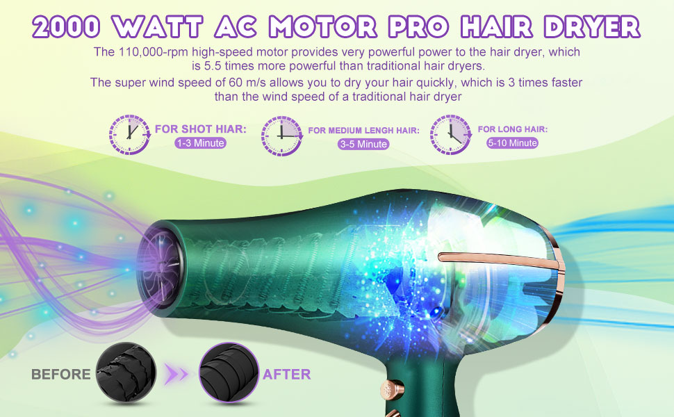 blow dryer with comb