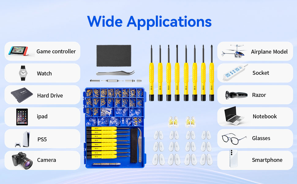 Glasses Repair Kit with Screws