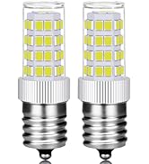 Akynite E17 LED Bulb Dimmable, 5W Microwave Light Bulb Under Hood, 120V Daylight White 6000K 400L...