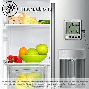 digital fridge thermometer