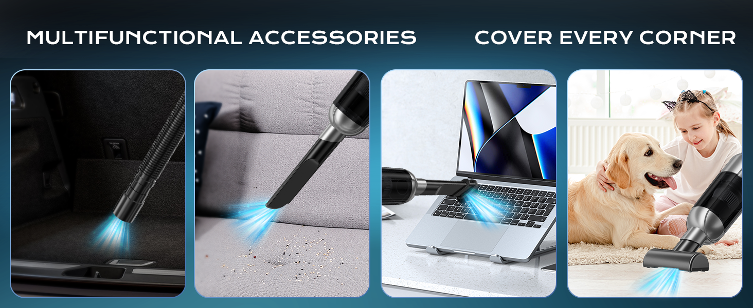 Handheld Cordless Car Vacuum