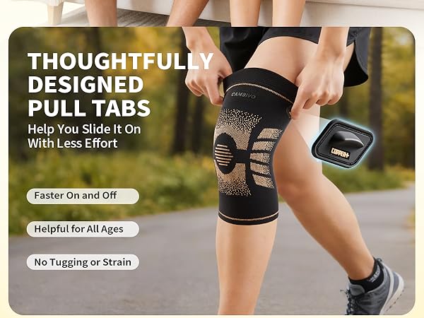 copper knee compreesion sleeve