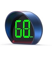 Yaouzicn Automotive Heads Up Flat View Display, GPS Heads Up Display Speedometer, Green Digital S...