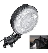 EYPINS 150W LED Barn Light, 20000LM Dusk-to-Dawn Outdoor Lighting, 150° Adjustable Photocell, IP6...