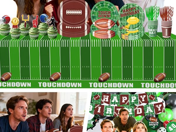 football themed party decorations