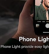 RALENO Magnetic Selfie Light for MagSafe iPhone, LED Phone Light for TikTok Vlog Zoom Makeup Vide...