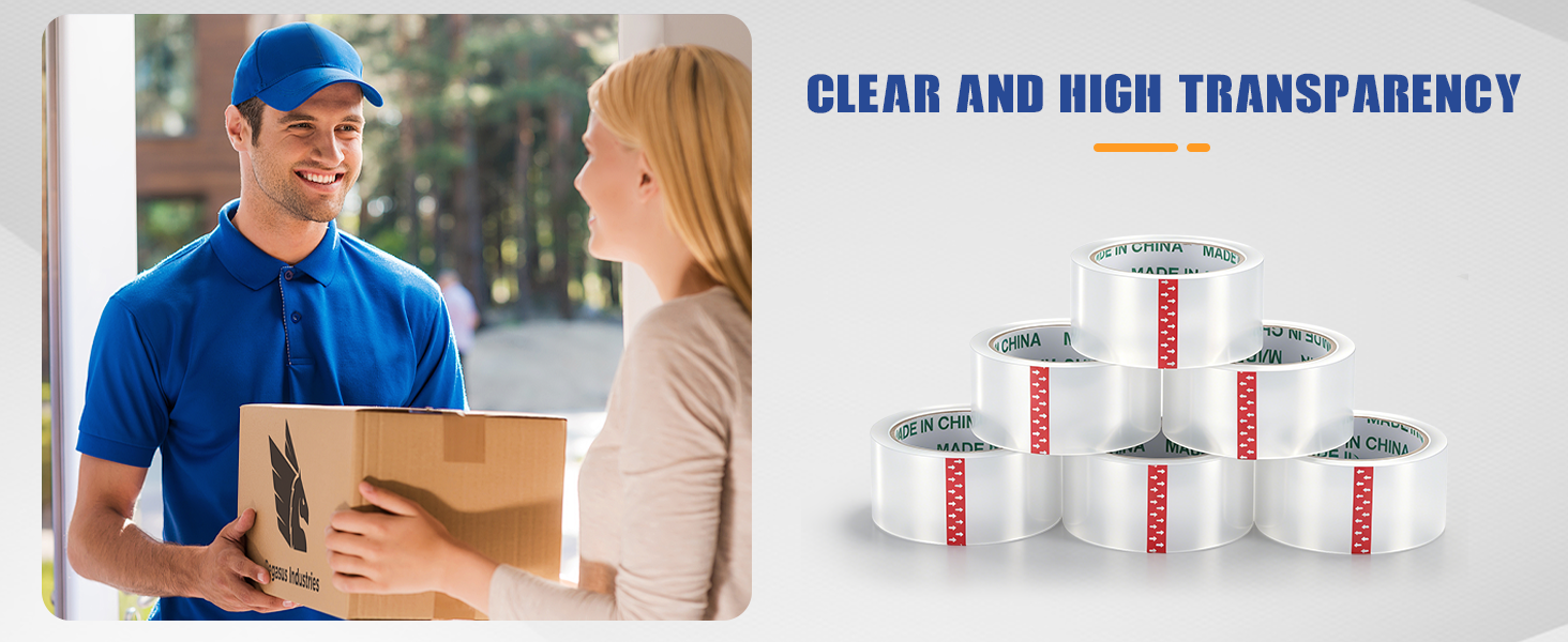 Clear Heavy Duty Packing Tape