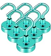 LOVIMAG Magnetic Hooks,25Lbs Magnets with Hooks for Cruise, Magnetic Hooks for Hanging, Fridge, C...