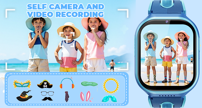 K10 Smart Watch for Kids Camera Video