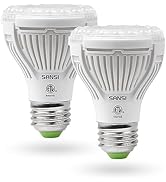 SANSI LED Grow Light Bulb for Seeds and Greens, Full Spectrum 10W Grow Light (150 Watt Equiv) wit...
