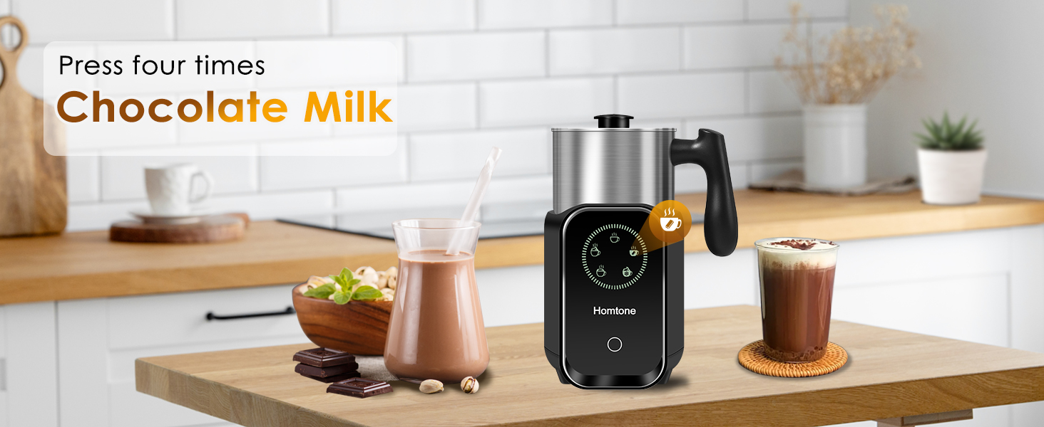 induction Milk Frother and Steamer