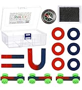 Sntieecr Labs Junior Science Magnetism Set for Experiment Education, Science Experiment Tool Phys...