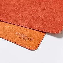 Non slip suede non stick stays put classy design minimalist