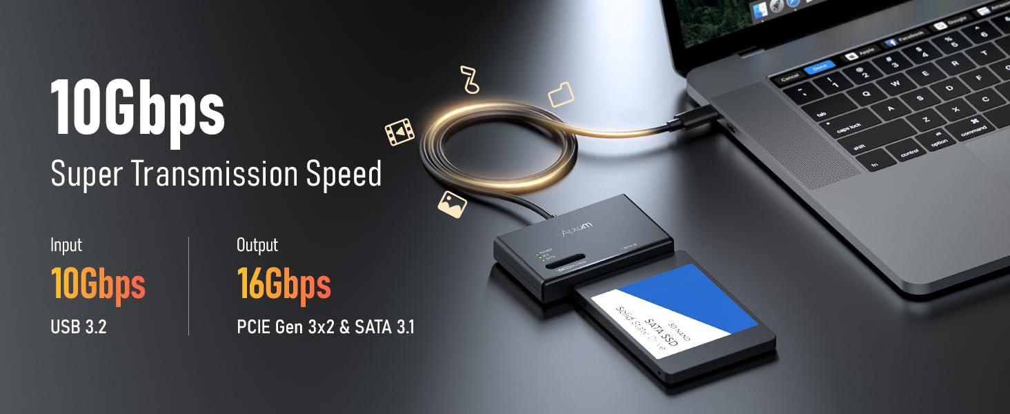 10 Gbps High Transmission Speed