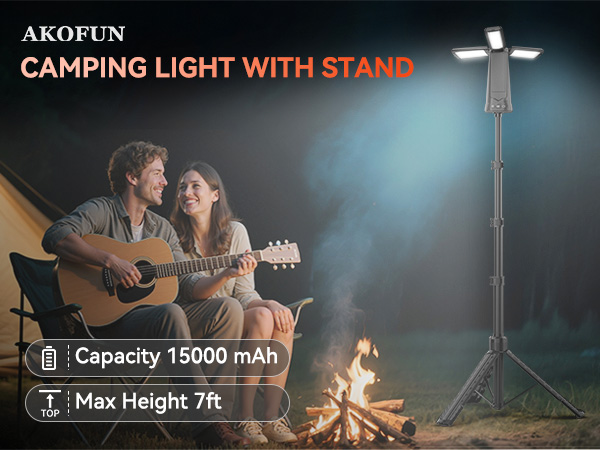 Camping Light with Stand
