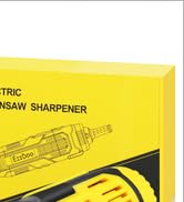 EzzDoo 3 in 1 Electric Chainsaw Sharpener Kit with TITANIUM PLATED Chain saw Files High Speed Cha...