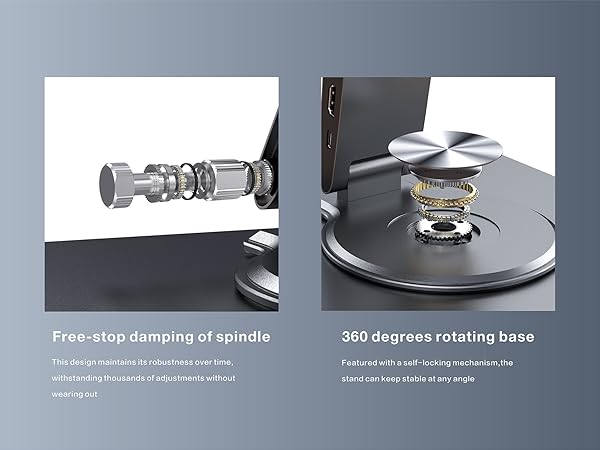 laptop stand with 360-degree roating base laptop stand can roate can swivel