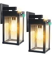 CYHKEE 2 Pack Solar Wall Lights Outdoor Waterproof with 3 Lighting Modes &amp; Motion Sensor, Dusk to...