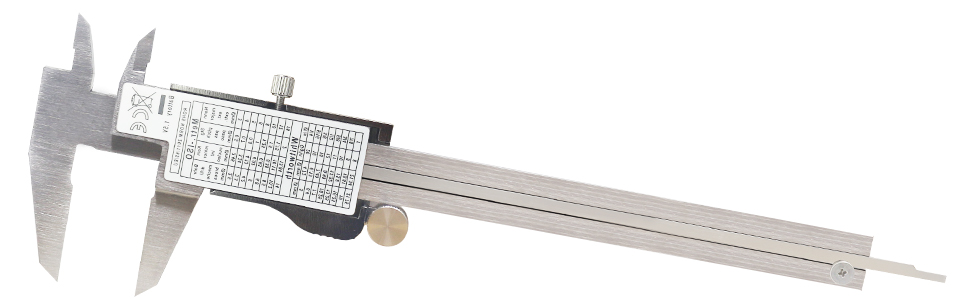 venier caliper pie de ray