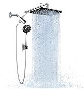 Veken 11.8" Rain Shower Head with Handheld, High Pressure Handheld Shower with Multi Spray Modes,...