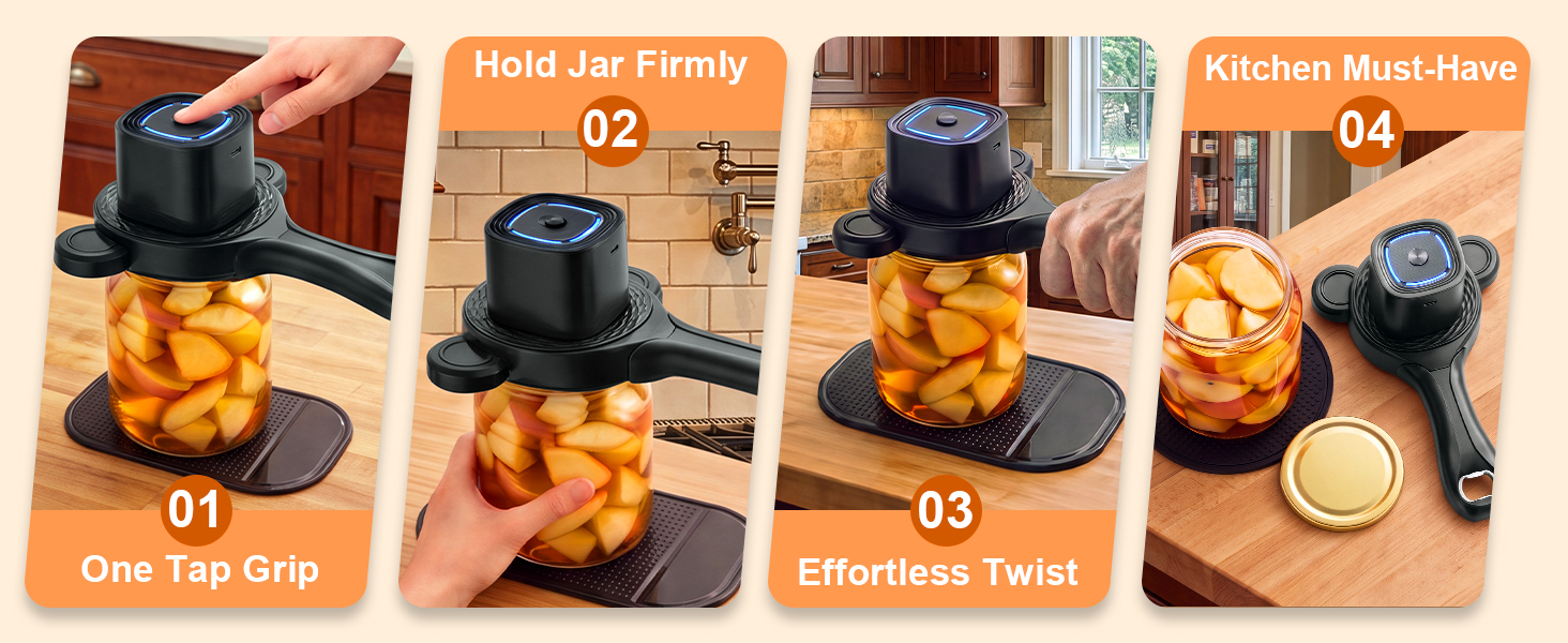 electric jar opener for seniors rechargeable