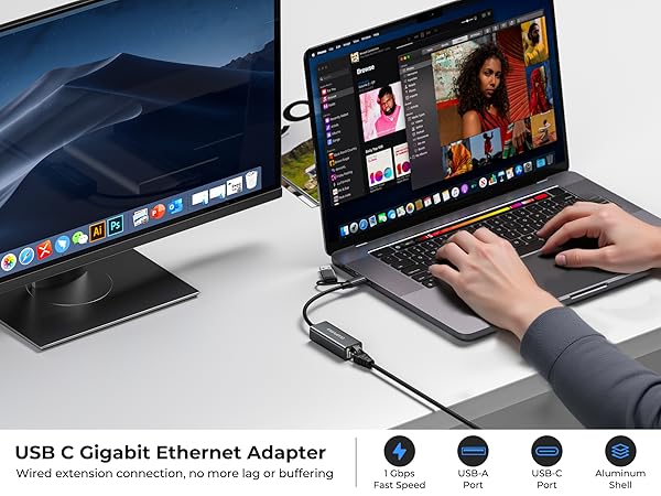 ethernet to usb c