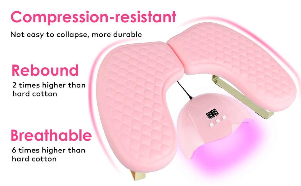 nail arm rest hand nail pillow