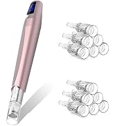 Microneedle Derma Roller for Skin, 0.25mm Microneedling Pen for Women Men Home Use