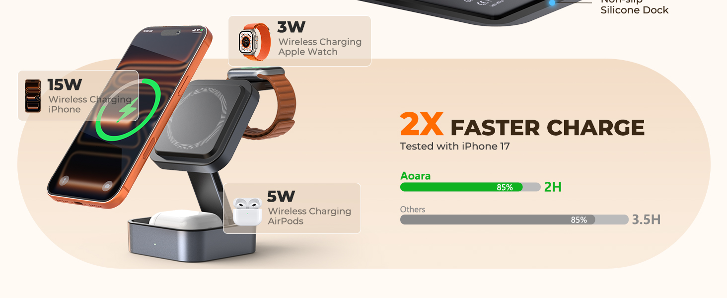3 in 1 charging station