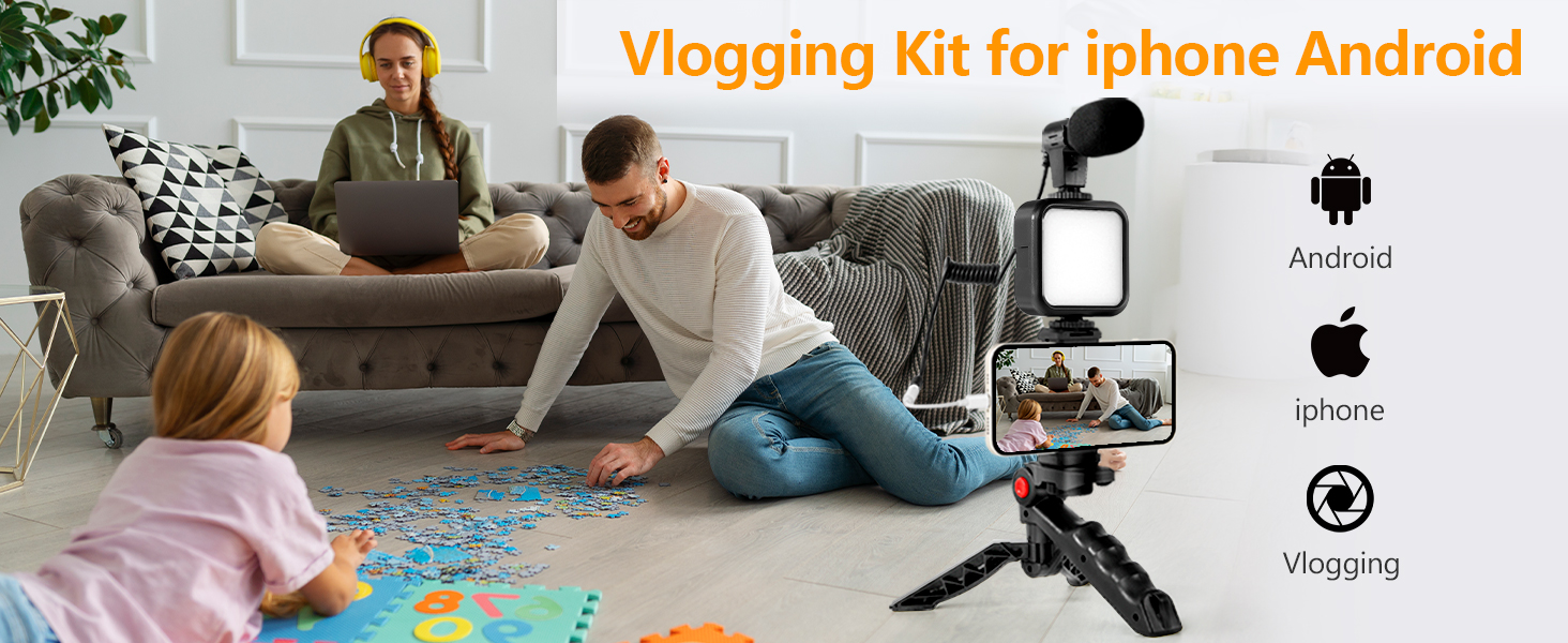 Vlogging Kit for iPhone, Android