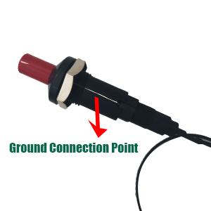 piezo ignter ground connection