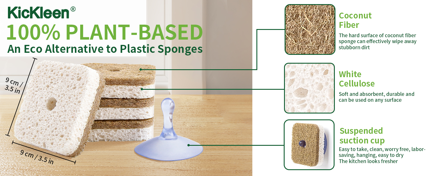 kitchen cleaning sponges