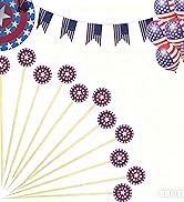 100 Pcs 4.9&amp;#39;&amp;#39; Wood Cocktail Toothpicks for Appetizers Skewers, Bamboo Cocktail Wood Picks for Par...