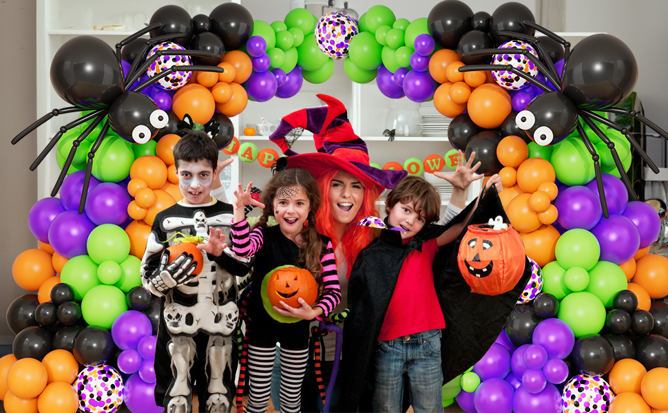 Halloween Balloon Garland Arch Kit