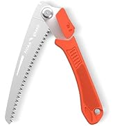 FLORA GUARD 8-Inch Folding Saw, Hand Saw for Tree Trimming, with Triple-Cut Razor Teeth for Wood ...