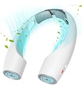 Heelkl AI Neck Fan, 4 Speeds Adjustable Portable Personal Fan Rechargeable, 4000 mAh Battery Fast...