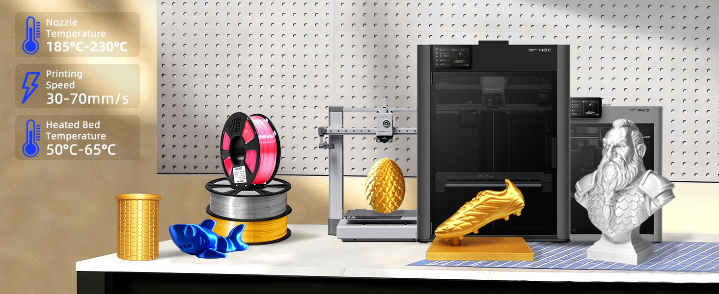 silk pla filament for beginners, professional 3d printing filament