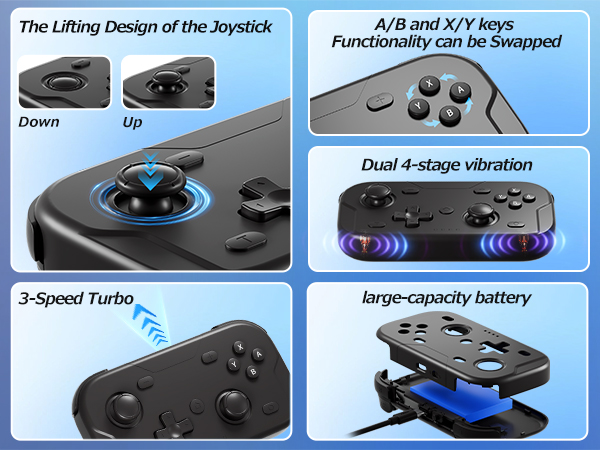 Ultra-Portable Pocket controller, this mini controller is incredibly compact and easy to store