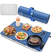 Food Warming Mat for Parties Buffet, Upgrade Graphene Heating Film, Electric Warming Tray with 6 ...