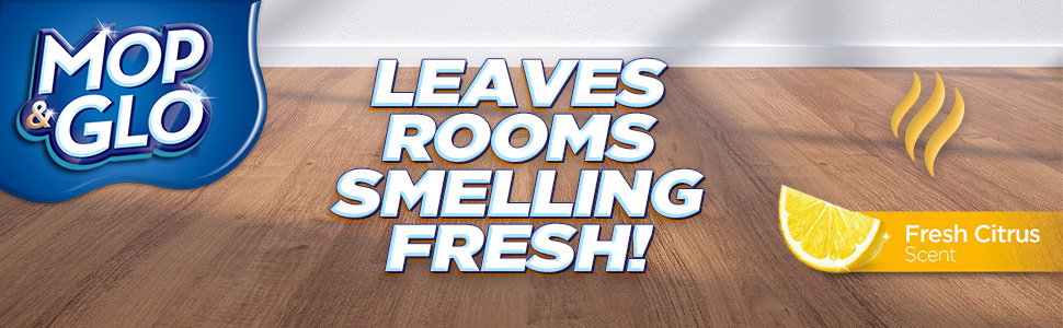 leaves rooms smelling fresh 