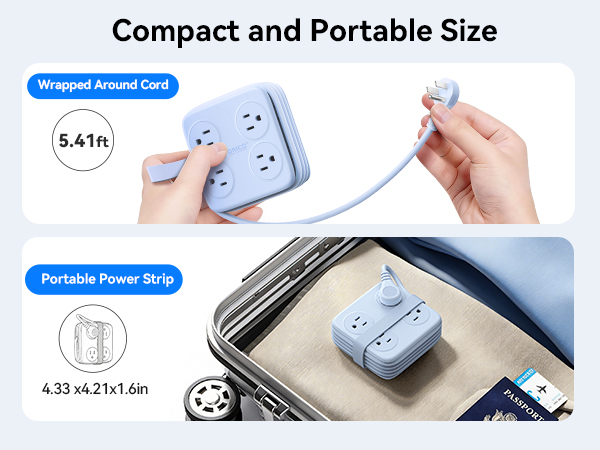 flat power strip small power strip mini power strip black power strip